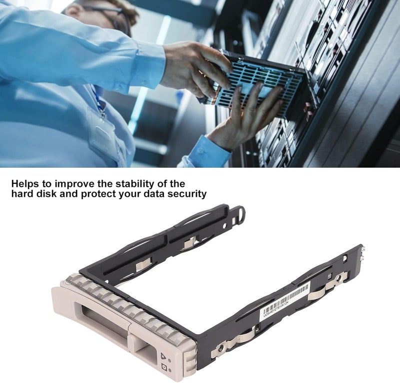 Hard Drive Tray, 2.5in SAS HDD Tray with Metal ABS for C220 C240 C480 M5 - Image 2