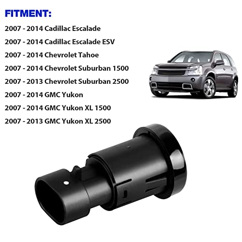 LCWRGS مفتاح فتح نافذة الباب الخلفي LCWRGS متوافق مع شيفروليه تاهو، سوبربان، كاديلاك إسكاليد، جي إم سي يوكون 2007 2008 2009 2010 2011 2012 2013 2014، زر فتح الصندوق الخلفي، 15798062 22863048 - Image 2