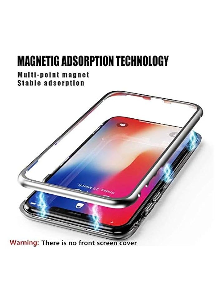PROMASS Clear Hybrid iPhone X Case Thin Tempered Glass Back cover and Soft Silicone Rubber Bumper Frame for Apple Iphone X white - Image 4