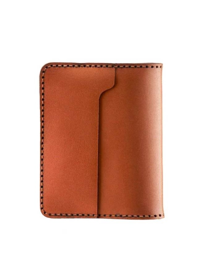 Hitch - Hitch Bifold Card Wallet (Upgraded)- Handmade Natural Genuine Leather - Havan - Image 1