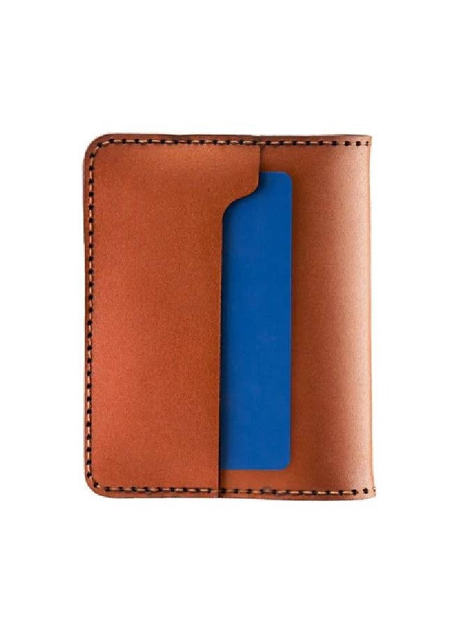 Hitch - Hitch Bifold Card Wallet (Upgraded)- Handmade Natural Genuine Leather - Havan - Image 1