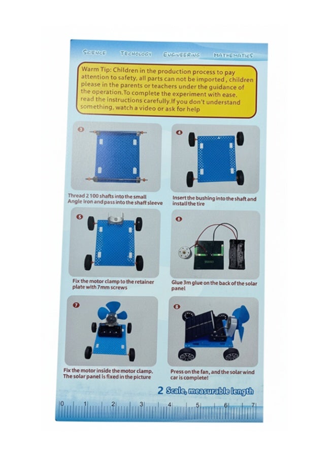 Royal Apex Electric Solar Car Model School Project Startup Kit - Activate Learning And Fun Science Experiment Diy Circuit Learning Set. - Image 5
