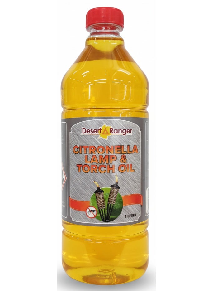 زيت السترونيلا للمصباح والشعلة 1 لتر