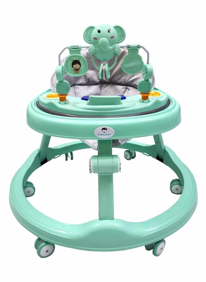 erorex Baby Walker Multifunctional Anti-Rollover Anti-O Folding 6-18 Months with Music and Phone Stand - Image 2