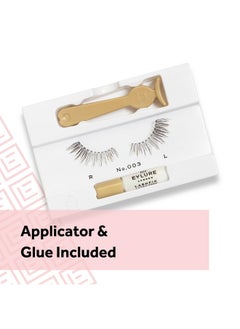 EYLURE Eylure Naturals Accent No. 003 Reusable Eyelashes, Adhesive Included, 1 Pair  - Image 2