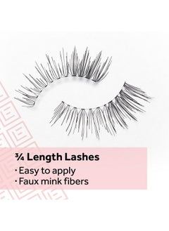 EYLURE Eylure Naturals Accent No. 003 Reusable Eyelashes, Adhesive Included, 1 Pair  - Image 5