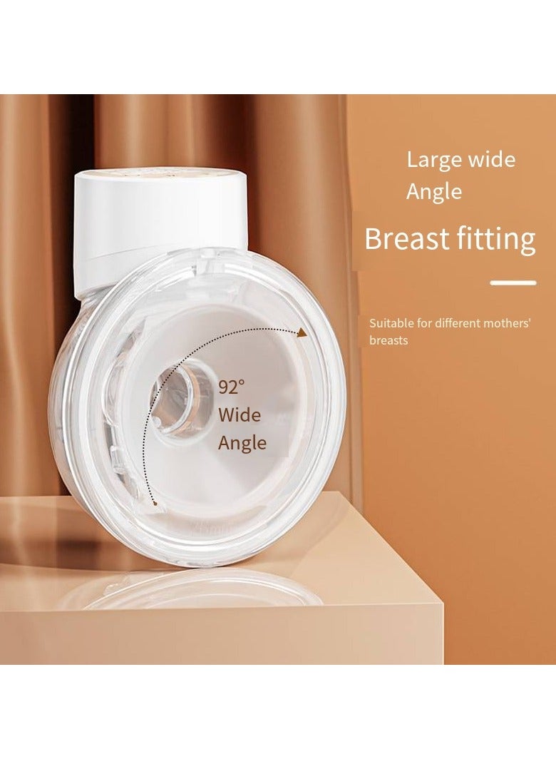 Breast Pump,Electric Breast Pump,Portable Hands-Free Breast Pump Wearable,3 Mode 10 Levels Memory Function Rechargeable Milk Extractor with Massage and Breastfeeding Pumping Mode,Smart LED Display - Image 2