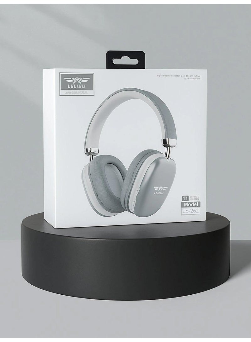 LS-262 Wireless On-Ear Bluetooth Headphones Wireless stereo headphones designed for everyday use with music, video, and hands-free calls