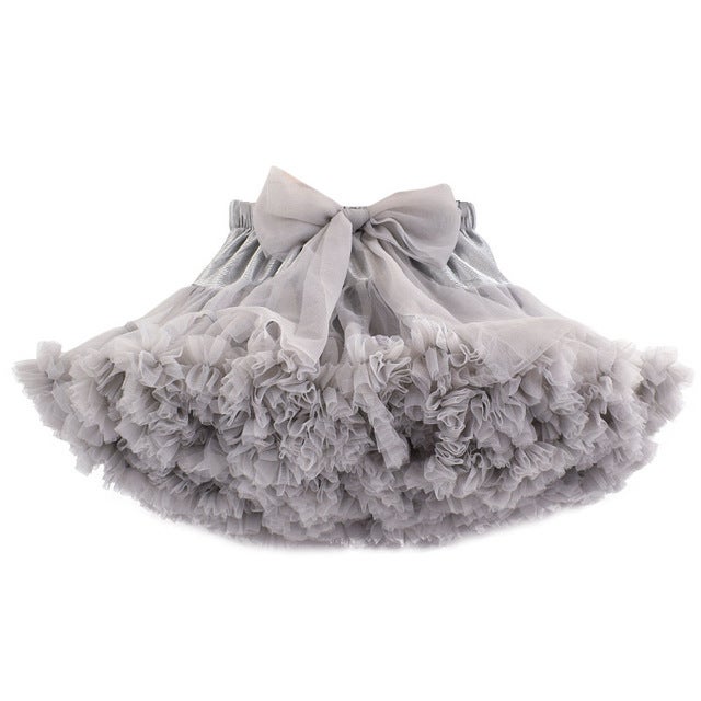 New Spring/Summer Kids Tutu Skirt Gray 