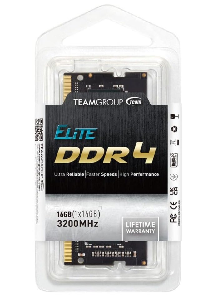 TEAMGROUP Team Elite - DDR4-16 GB 3200MHz  - SO DIMM 260-PIN - pzsku/Z7F3157353BB9E541F695Z/45/1741089518/835fb412-b911-4b7c-b5bd-4123b3a5a080