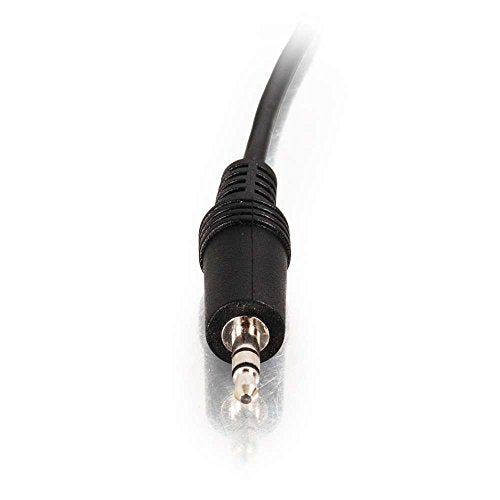 C2G/ Cables To Go Legrand - C2G 3.5MM Stereo Audio Cables, 3.5MM Male to Male Cord, Black Audio Cable with In-Wall, CMG-Rated Jacket, 3 Foot 3.5MM Audio Cable, 1 Count, C2G 40412 - Image 3