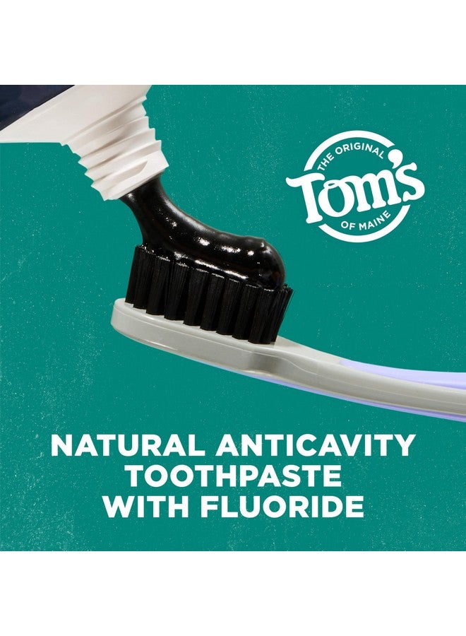 تومز أوف ماين معجون أسنان تومز أوف ماين بالفحم النشط الطبيعي مع الفلورايد والنعناع، 4 أونصة (عبوة من 3 قطع) - Image 5