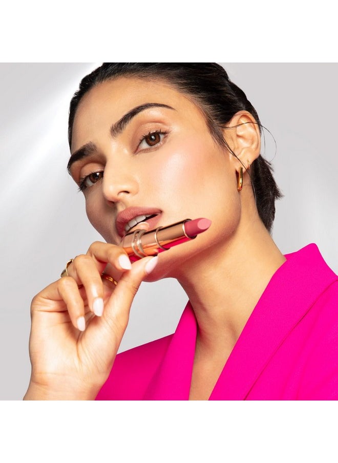 Just Herbs Matte Lipstick, Hydrating Nourishing And Liquid Waterproof Long Stay Relaxed Matte Bullet Lipsticks For Women 4.2 Gm (Dirty Rose)  - Image 2