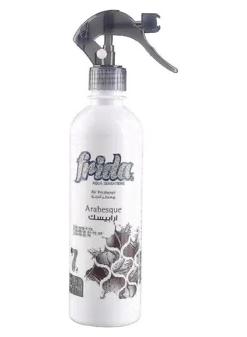 معطر جو ارابيسك من فريدا - عطر شرقي فواح - 460 مل - بخاخ للمنزل والسيارة والمكتب - رائحة عربية أصيلة للمناسبات