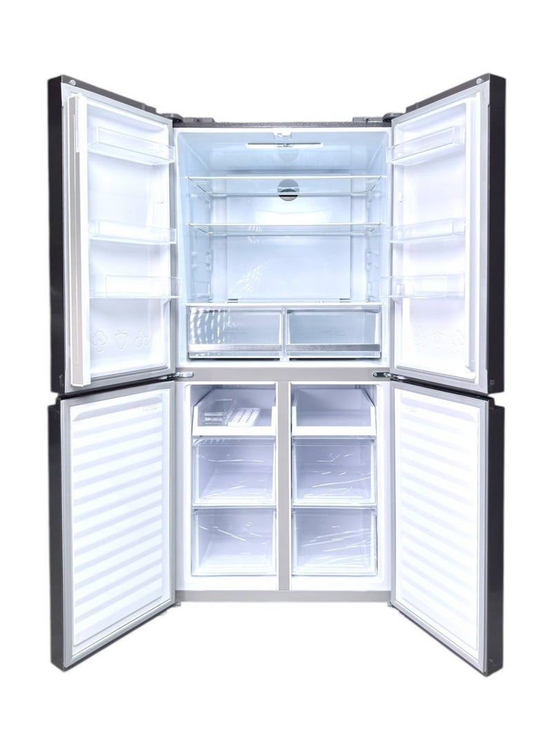 Super Classic 4 Door Refrigerator 601 Liter 21.20 Cu.ft Silver Inverter- SPCRF4-666 - Image 3