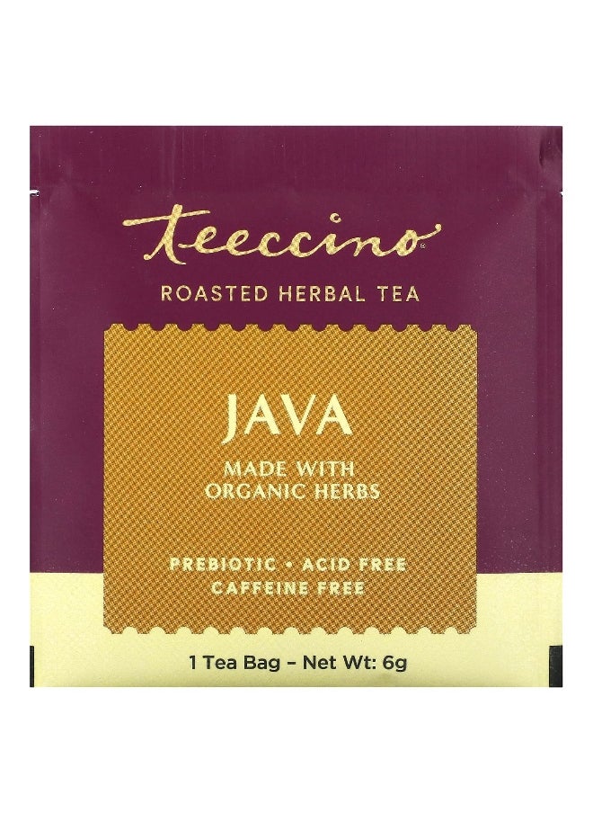 teeccino - Teeccino, Roasted Herbal Tea, Java, Caffeine Free, 25 Tea Bags, 5.3 oz (150 g) - Image 1
