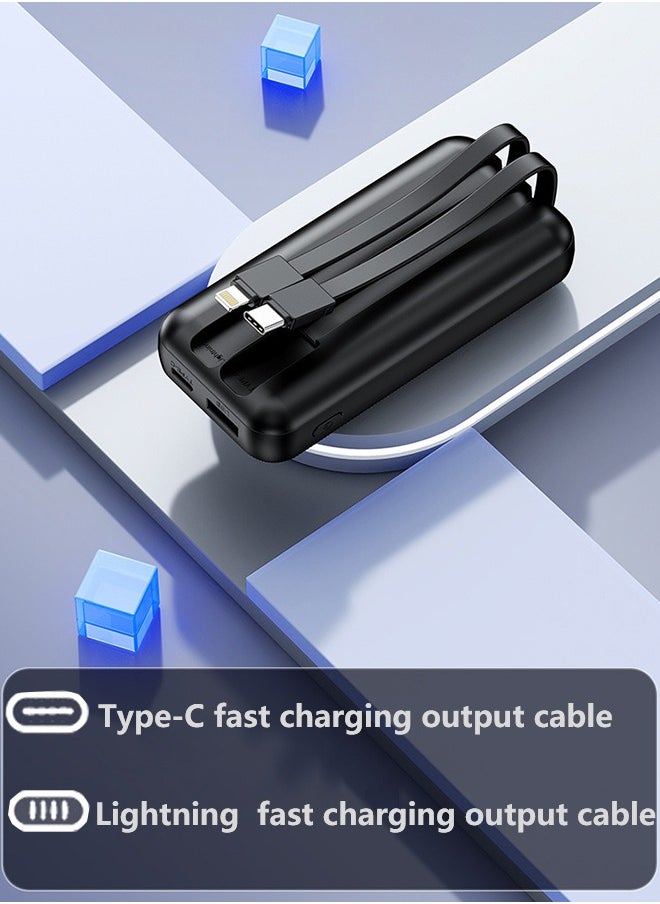 Univer Tang Rated Capacity 10000mAh Mini Power Bank, PD 22.5W USB-C Small Portable Charger - Bidirectional Fast Charging -  PD3.0 QC4.0 Fast Charging Battery Pack - High-Speed Portable Power Source - Portable Fast Charger Mobile power supply for iPhone 16/15/14 Series, Samsung, Huawei, Xiaomi, Redmi, Vivo, Oppo, iPad, Apple Watch and More  - Image 3