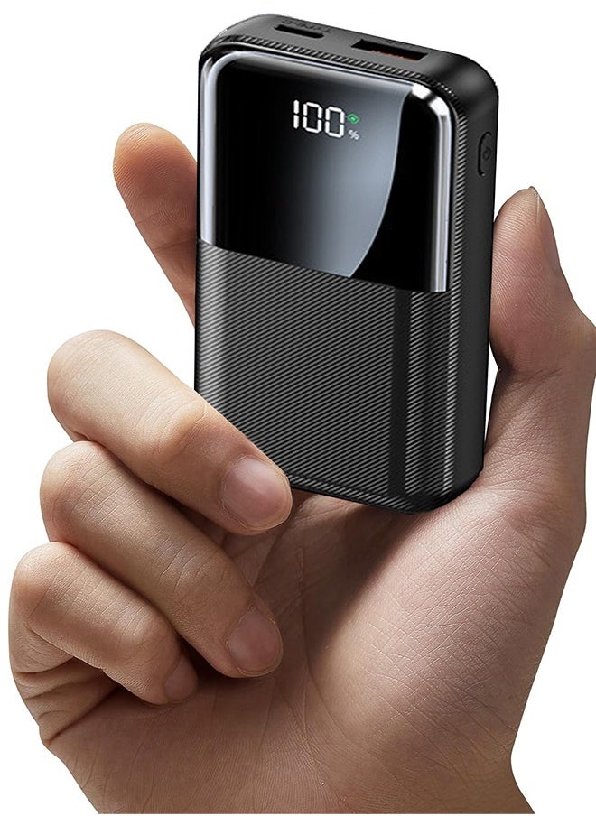 Univer Tang Rated Capacity 10000mAh Mini Power Bank, PD 22.5W USB-C Small Portable Charger - Bidirectional Fast Charging -  PD3.0 QC4.0 Fast Charging Battery Pack - High-Speed Portable Power Source - Portable Fast Charger Mobile power supply for iPhone 16/15/14 Series, Samsung, Huawei, Xiaomi, Redmi, Vivo, Oppo, iPad, Apple Watch and More  - Image 1