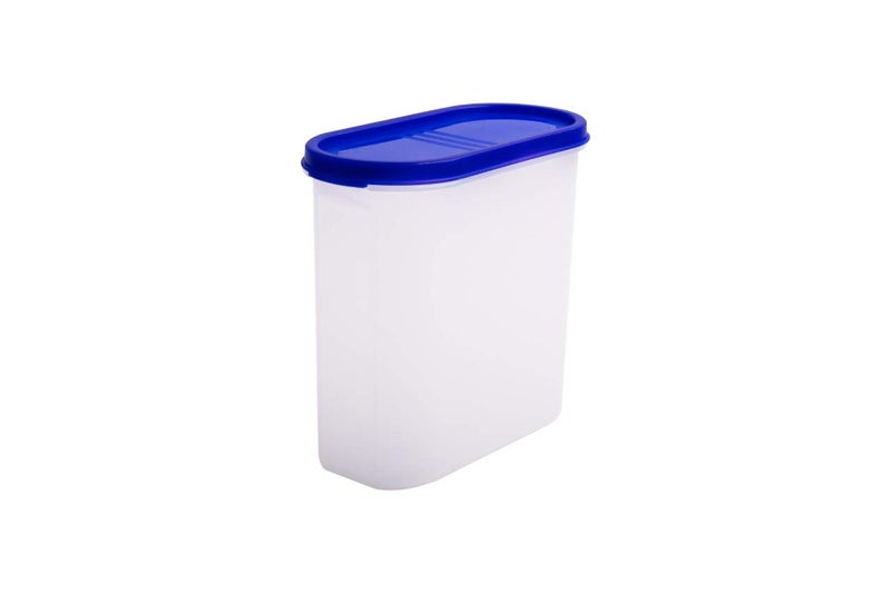 Urmila Plastic® Modular Plastic Storage Container for kitchen Set, 1800ml, (7.6 Cup/60.9 Oz) (Blue, Pack of 8) - Image 4