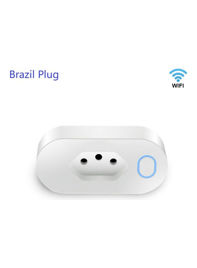 NIBEMINENT 16A Brazil Standard Intelligent Socket White  - Image 2
