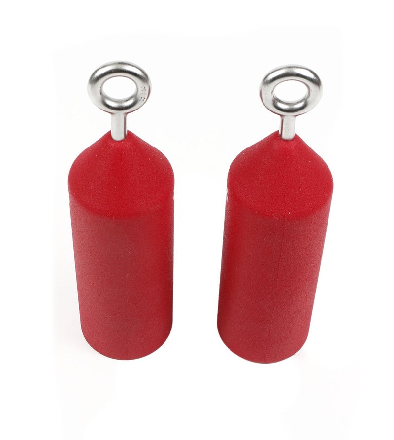 Atomik Climbing Holds Atomik Rock Climbing Holds 2.75 inch Pipes Set of 2 in Red for Grip and Strength Training As Seen on American Ninja Warrior - Image 4