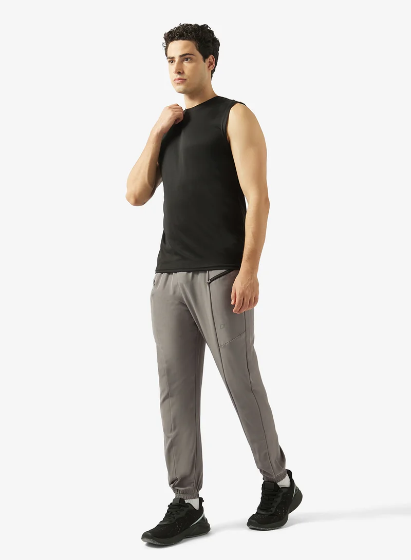 فورورد بنطلون رياضي بقصة عادية وسحاب أمامي