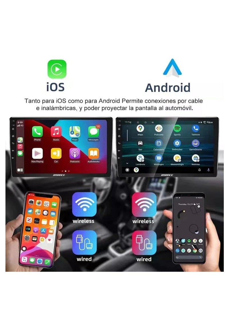 ستيريو سيارة أندرويد لسيارة Nissan Sunny 2014 2015 2016 2017 2018 2019 2GB RAM 32GB ROM 10 بوصة Apple Carplay، MirrorLink WiFi BT، DSP IPS شاشة تعمل باللمس مع كاميرا AHD متضمنة - Image 4