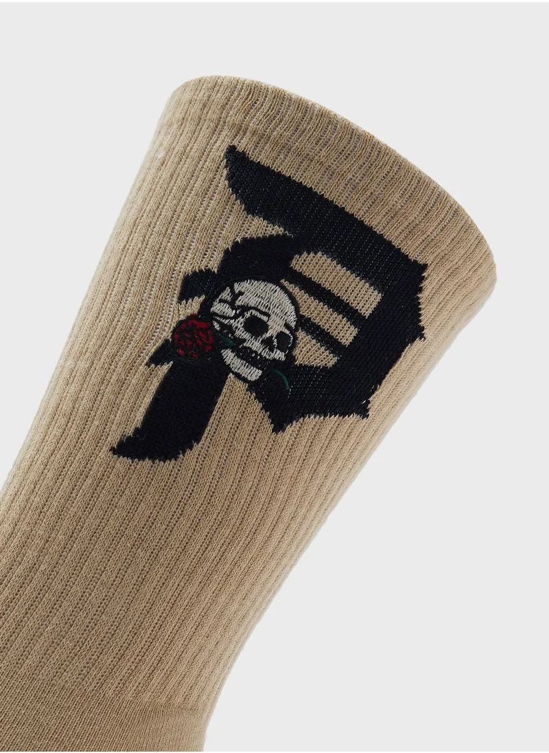 Primitive Rogue Crew Socks