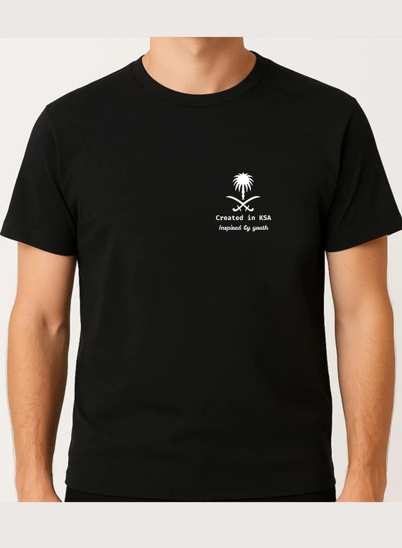 Lowha Cotton T-Shirt for Saudi National Day or Everyday Saudi Pride Wear for Women & Men