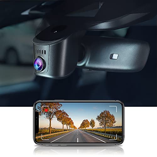 FITCAMX كاميرا داش فيت كام إكس 4K مناسبة لسيارة بورشه 911 992 كاين 9YA 9Y0 9Y3 باناميرا 971 تايكان (موديل A)، مظهر OEM، فيديو UHD 2160P، واي فاي مدمج وتطبيق، تسجيل متكرر، مستشعر ركن، بطاقة 64GB - Image 1
