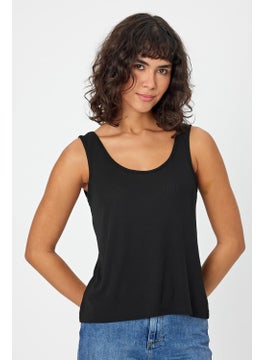 Alexander Gardi Thick Strap U Neck Ribbed Women's Tank Top (B24-0068)  - Image 3