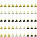 ywmigl 50 Pcs New Years Eve Noisemakers Party Favor Gold Silver Black Blower Horns Whistles 2026 Happy New Year Party Supplies for Sporting Events Birthday Celebration - Image 2