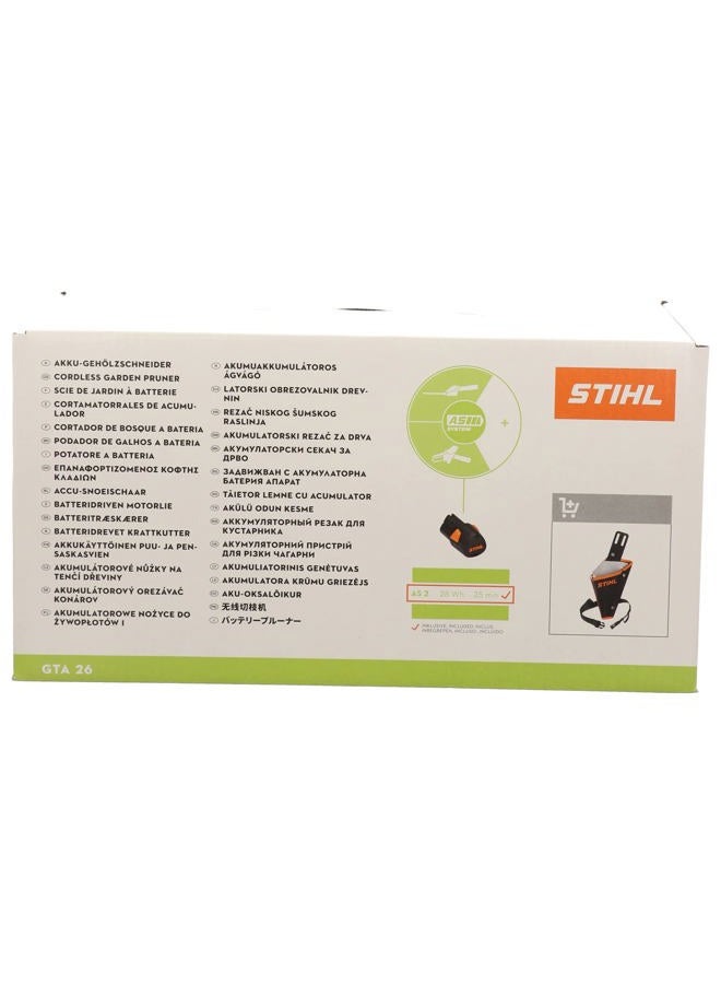 STIHL GTA 26 Cordless Wood Cutter Set with Battery AS 2 and Charger AL 1, Battery Operated - Image 3
