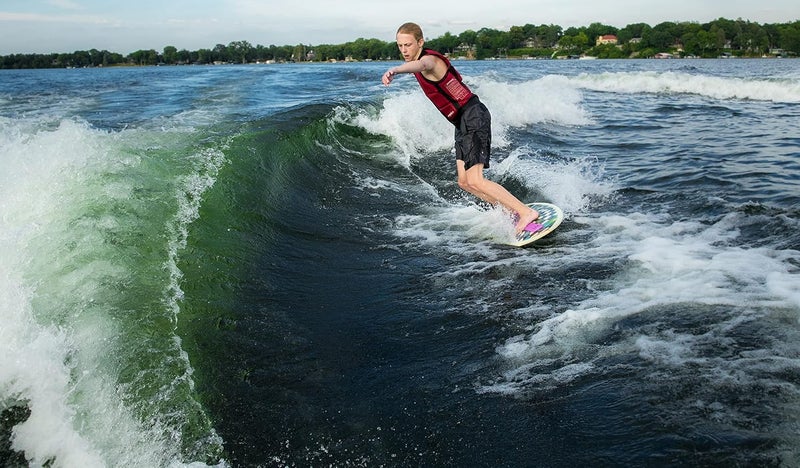 Tidal Wake TAG-IT Surf & Wake Board Socks, SNUB NOSE STYLE, Built-In Tag to Personalize with Your Name, 58" Long, 21" Wide - Image 5