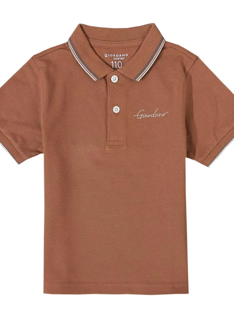 GIORDANO Junior Solid Color Polo