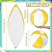Chitidr 12 Pcs 16 Beach Ball PVC Inflatable Ball Bulk Blow up Pool Balls for Swimming Pool Summer Hawaiian Tropical Theme Party Favors Decorations Favors Supplies Yellow - Image 4