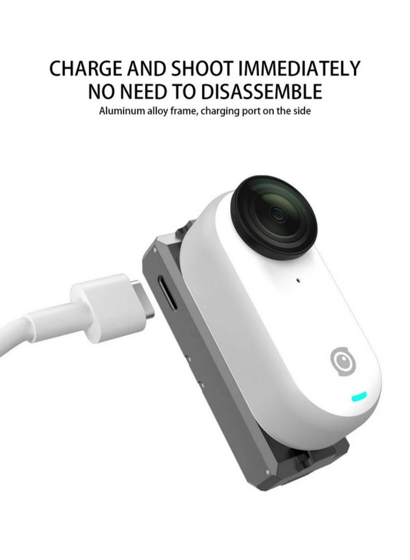 Magnetic Quick Release Adapter Mount for Insta360 Go 3 Thumb Camera Rechargeable Charging Base Bracket Action Camera Accessories - Image 4