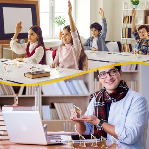 Treela 18 Pcs Employee Appreciation Awards Gifts Bulk Small Acrylic Trophies Mini Thank You Plaque Gifts for Recognition Adults Students Classroom Office Graduation Decorations(Quadrilateral,Gold) - Image 4