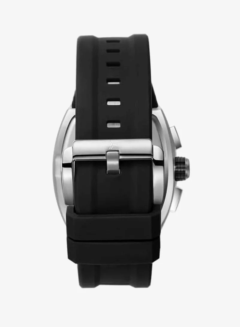 Tornado Black Men's Premium Flexible & Durable Silicone Multi Function Watch T23105-SSBB - 43mm mm for Men | Best Price UAE