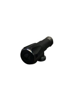 Generic Complete shower unit 2*1 slats black high quality + bidet with handle hose and hook black + stainless steel corner valve black  - Image 3