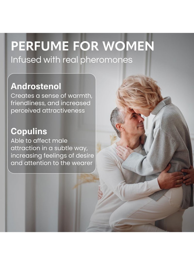GODA Pheromones Perfume for Women – The Original – Long-Lasting Women's Fragrances with Jasmine and Rose, Vegan & Cruelty-Free – 15ml/0.50 fl. oz