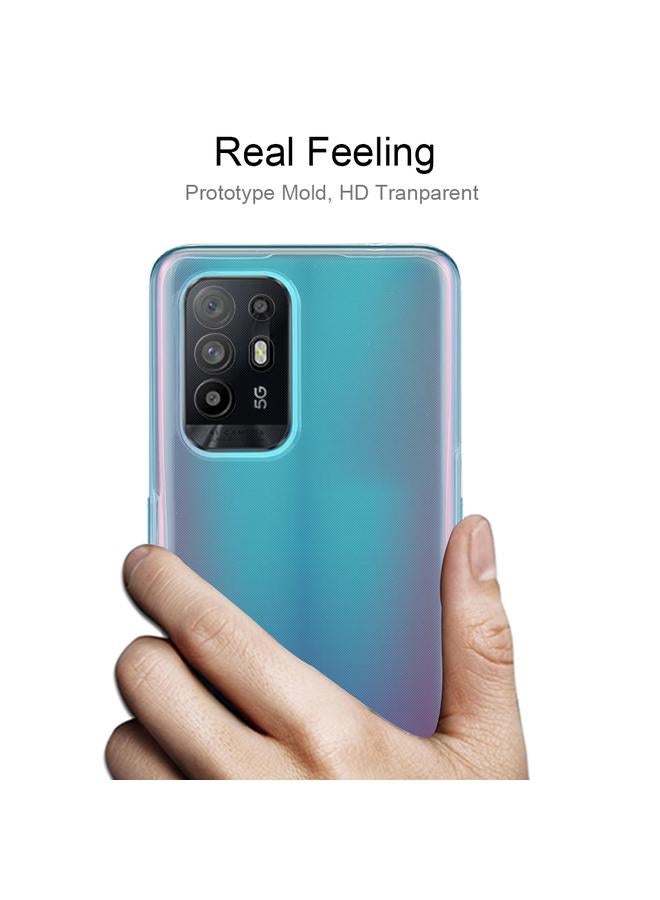 S-TOP Case For OPPO Reno5 Z 0.75mm Ultra-thin Transparent TPU Soft Protective Case - Image 3