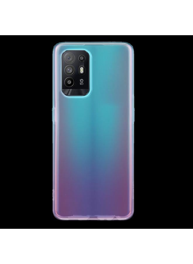 S-TOP Case For OPPO Reno5 Z 0.75mm Ultra-thin Transparent TPU Soft Protective Case - Image 2