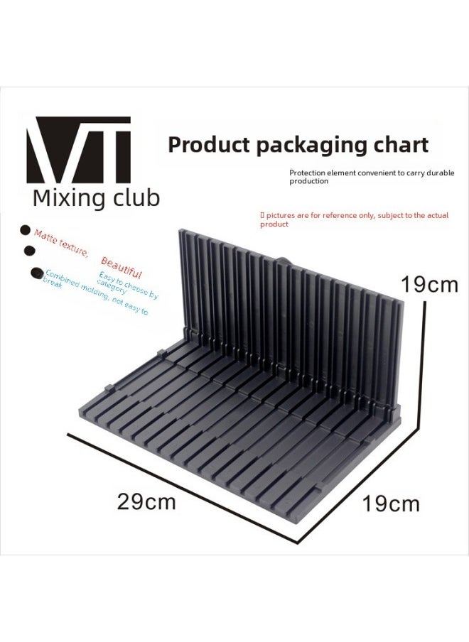 Generic - Gundam Model Plate Shelf Gundam Plate Shelf Easy To Take And Insert Row Shelf Plate Frame Placement-Color:VT-110: Plate Frame - Image 1