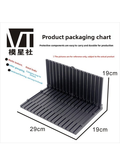 Gundam Model Plate Shelf Gundam Plate Shelf Easy To Take And Insert Row Shelf Plate Frame Placement-Color:VT-110: Plate Frame