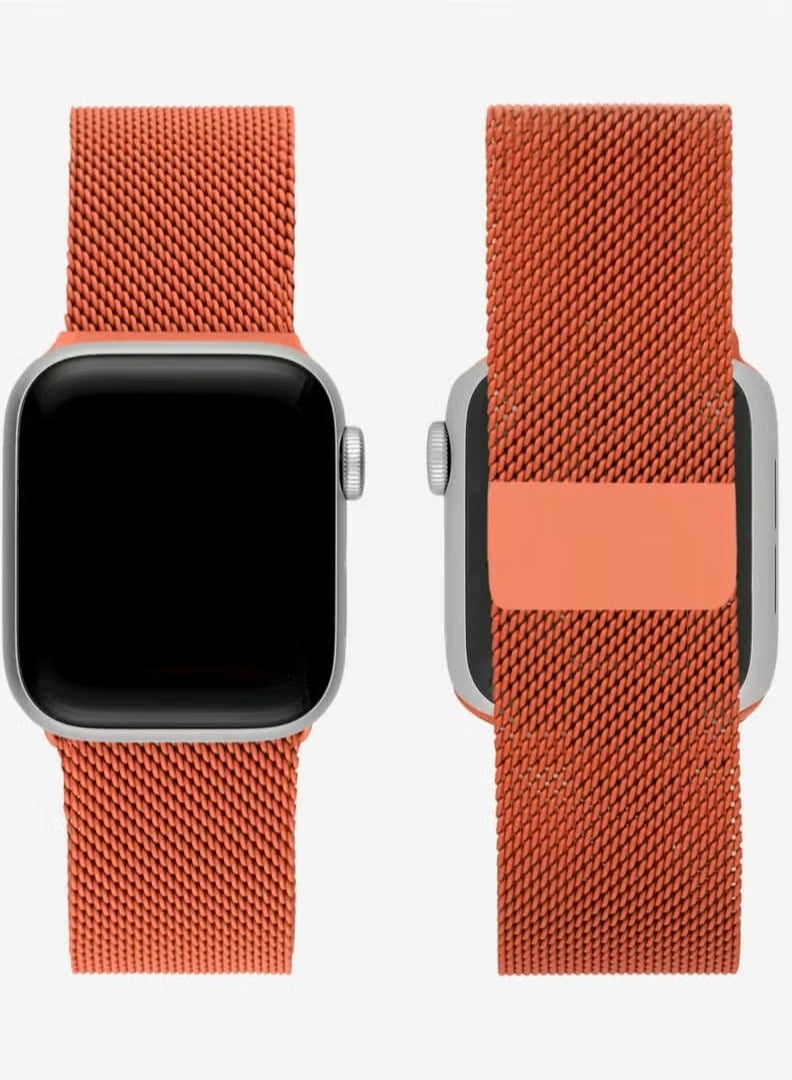 TIGER Apple Watchband 42mm, 44mm, 45mm, 49mm Milanese Apple Watch Strap – Adjustable, Stylish Stainless Steel Mesh Band for Apple Watch Series 1-8, SE, Ultra – Comfortable, Durable, Sleek Design for Everyday Wear - Image 4