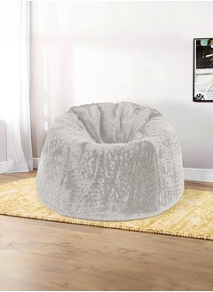 In-House Kempes | Fur Bean Bag Chair with EPS Beads Fililng  - Image 1