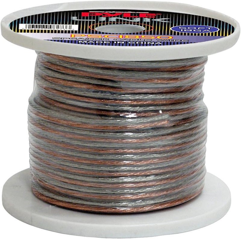 PSC1850 18-Gauge 50-Feet Spool of Speaker Zip Wire