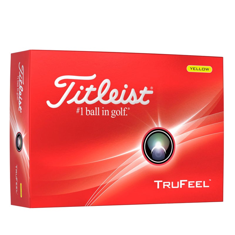 Titleist كرات جولف تايليست ترو فيل، صفراء (12 كرة)  - Image 1