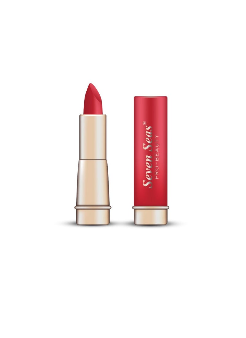 Seven Seas Seven Seas Stay Classy Matte Lipstick Full Coverage Long Lasting Lipstick Smooth Application Transferproof and Smudge Proof  Highly Pigemented Lipstick for Women Amarathan Red  - Image 1